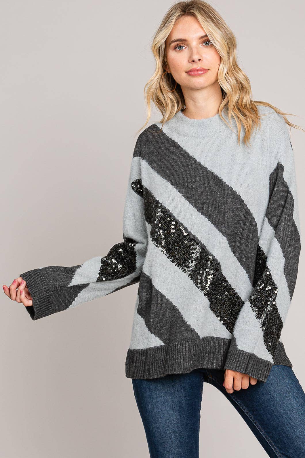 Sharon Sequin Sweater