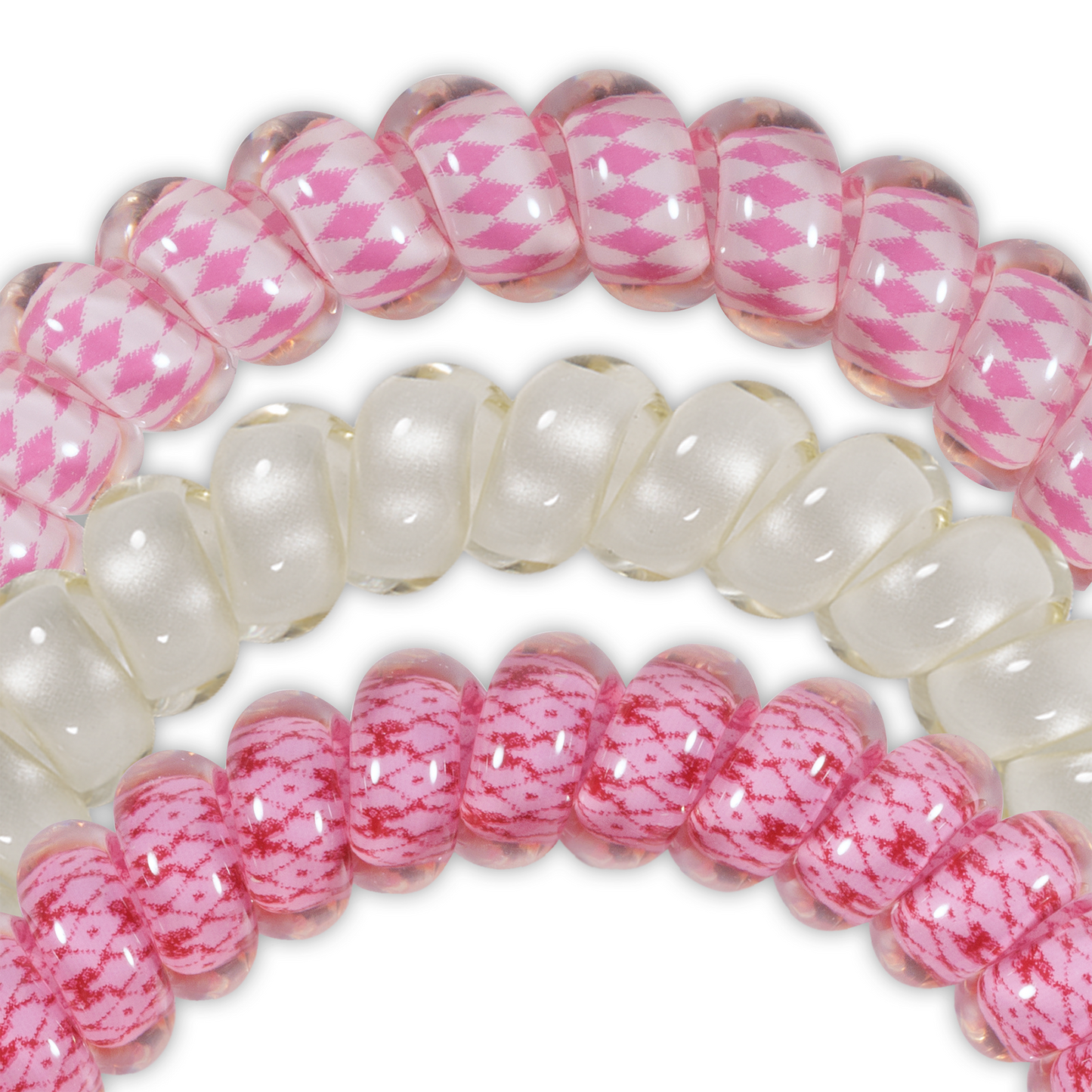 Spiral Hair Coils | Small | Cherry Bomb