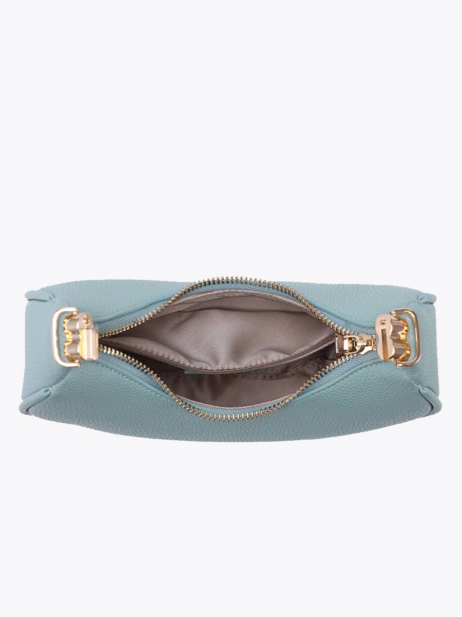 Baghdad Half-Moon Crossbody w/ Convertible Snap