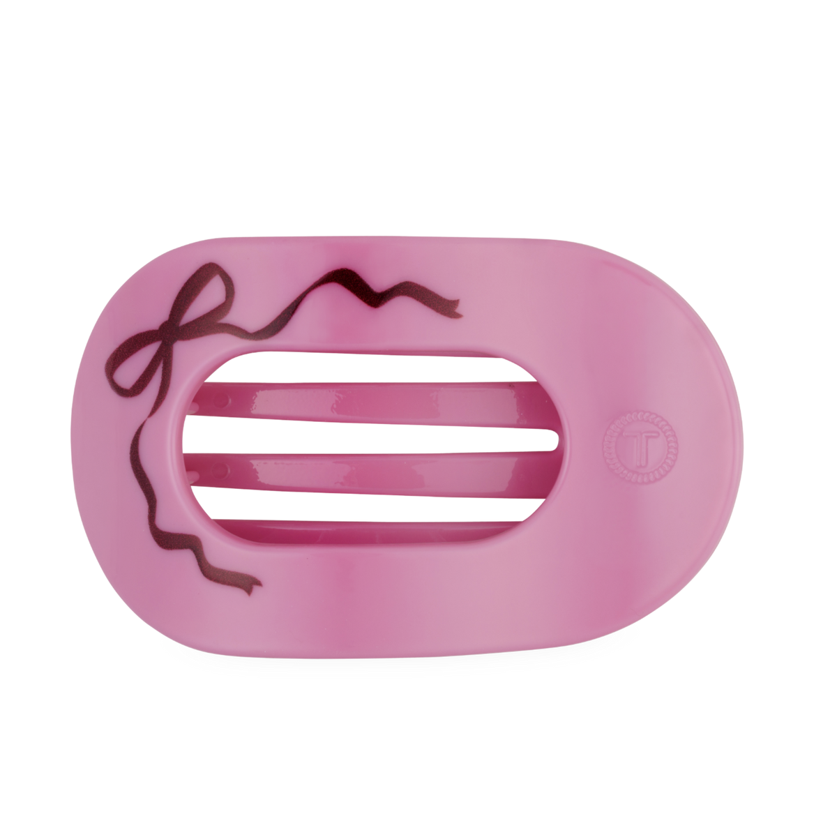 Just Add a Bow | Large | Flat Round Hair Clip