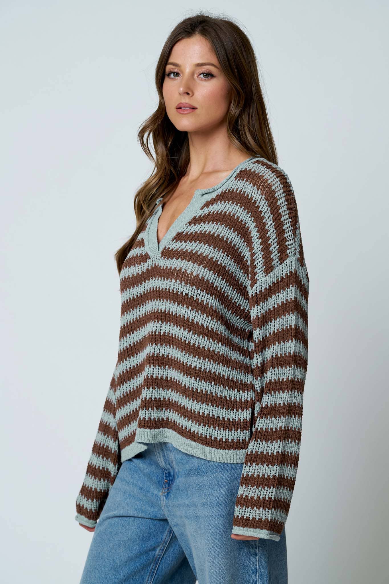 Emma Stripe Sweater