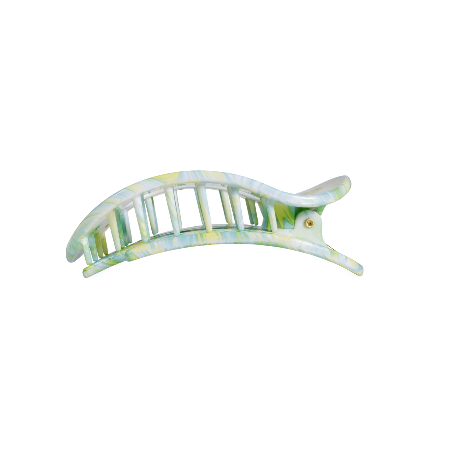 By the Sea Shore | Medium | Flat Round Hair Clip