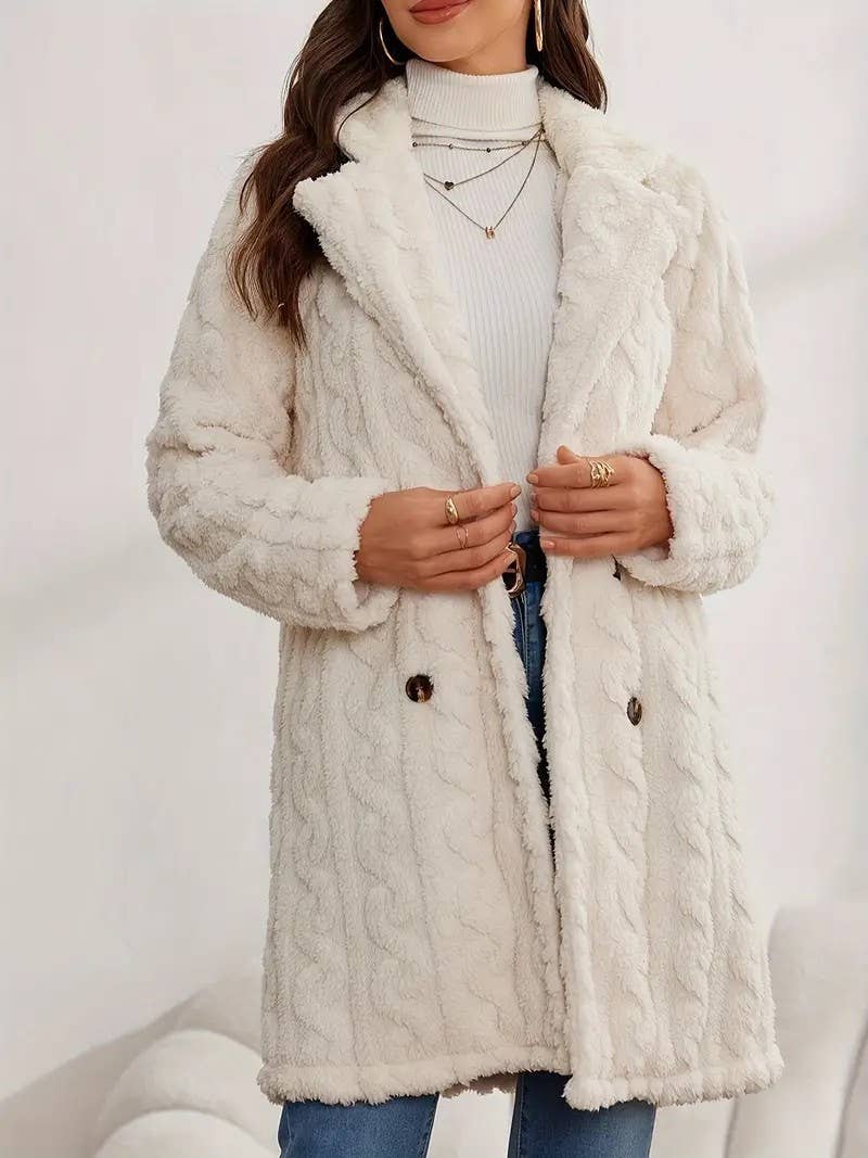 Francesca Plush Coat