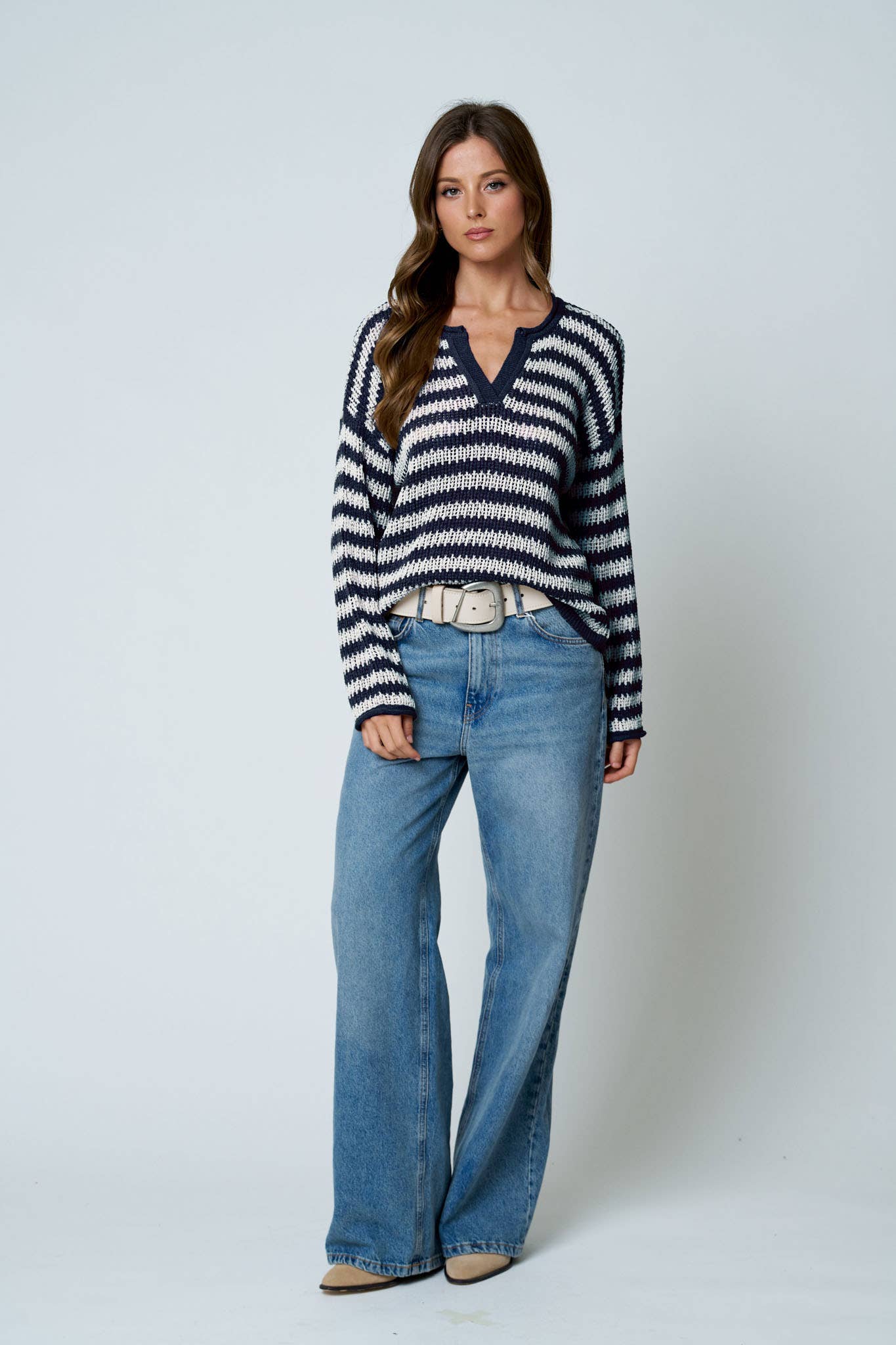 Emma Stripe Sweater