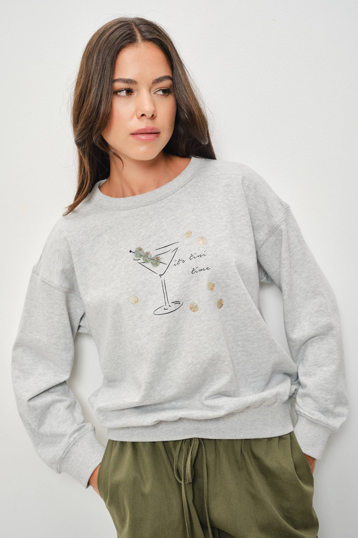 TINI TIME CREWNECK SWEATSHIRT