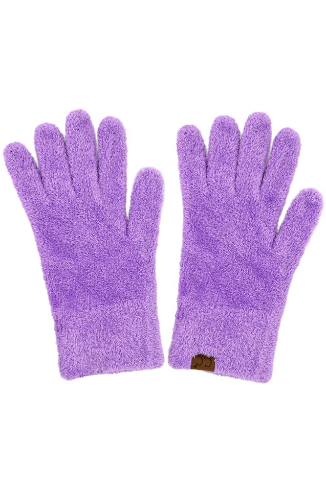 C.C Plush Terry Chenille Gloves
