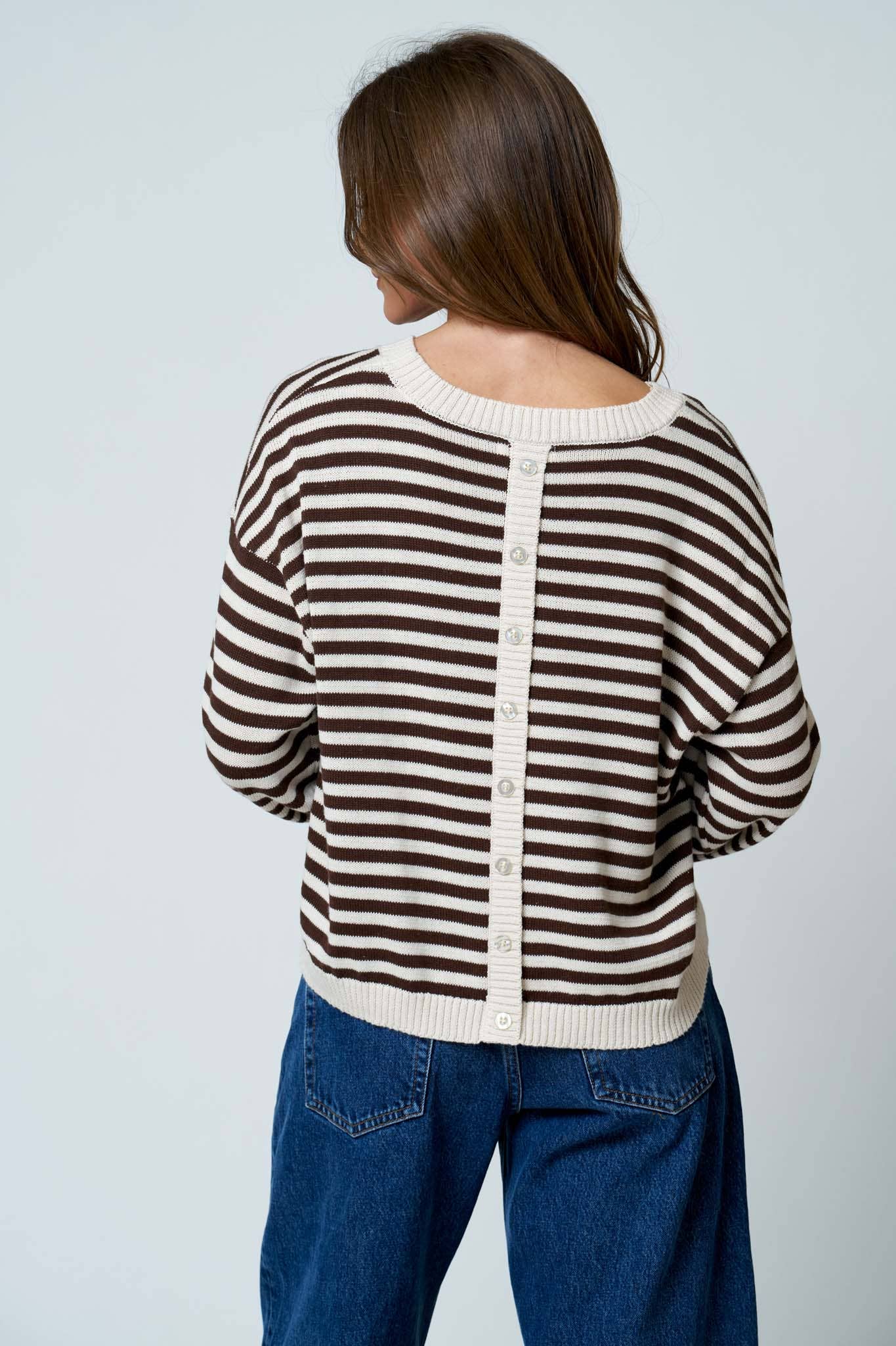 Clara Button Sweater