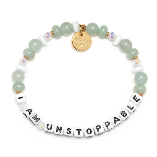 White-I Am Unstoppable-Brave Hearts