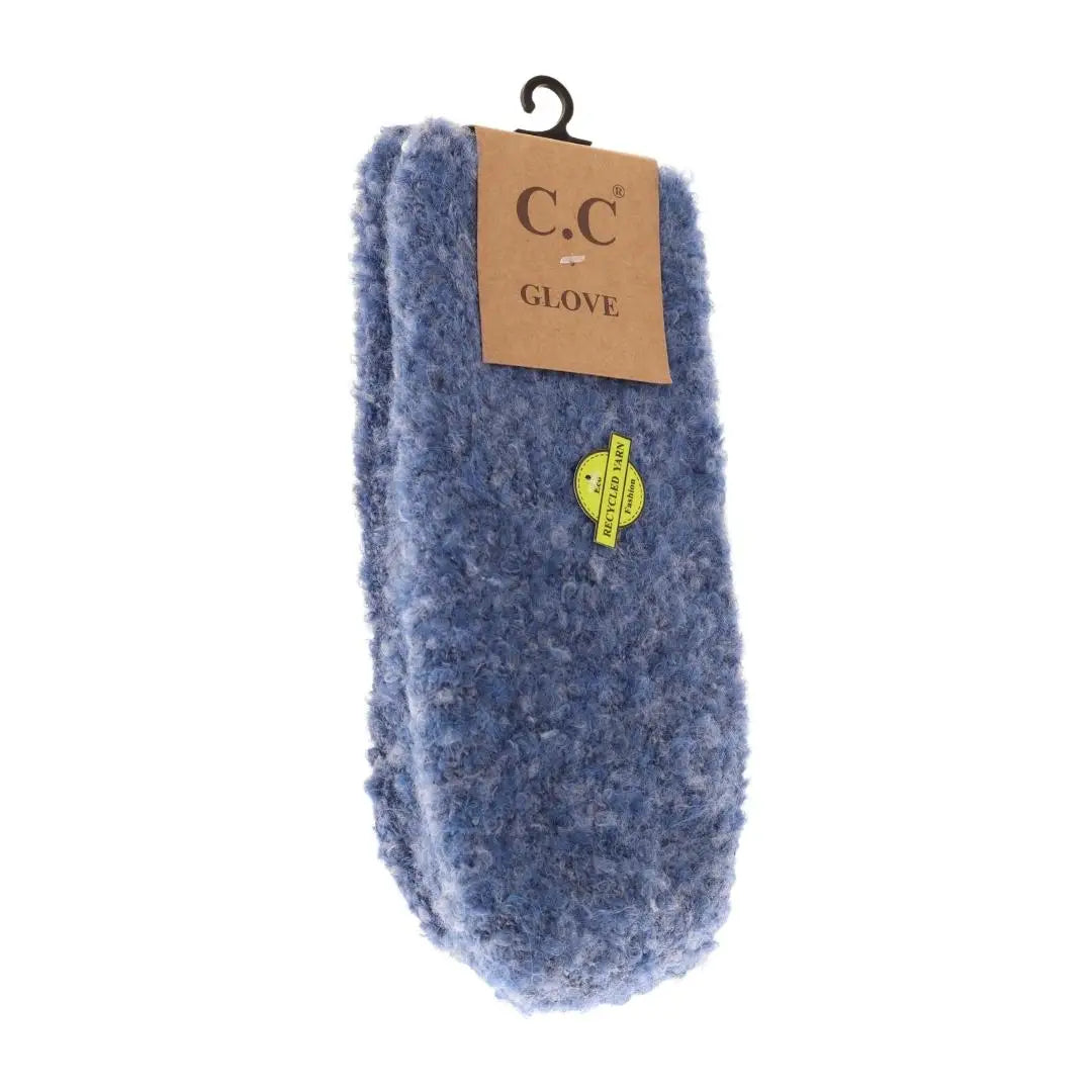 Mixed Tone Boucle C.C Mittens