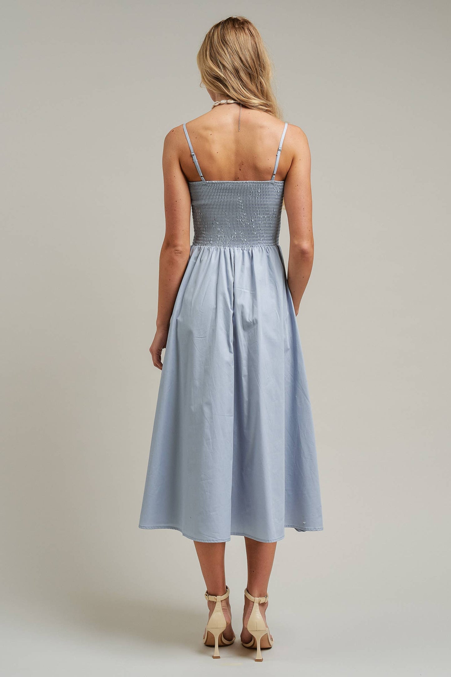 Smoked Bodice Dress