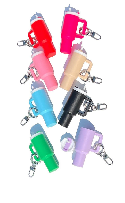 Mini Tumbler Keychain Chapstick Holder