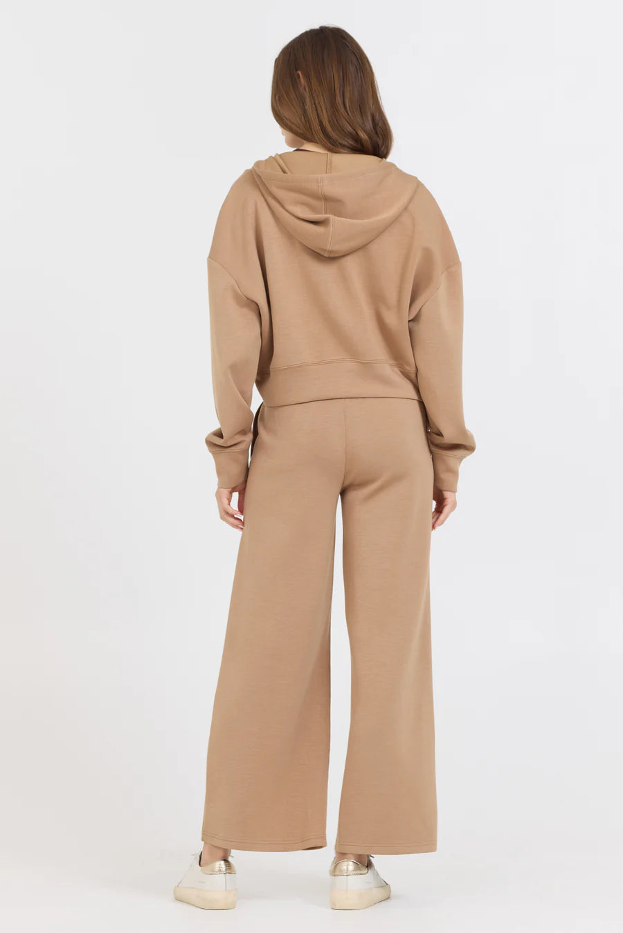 Caramel Cloud Fleece Flare Pant