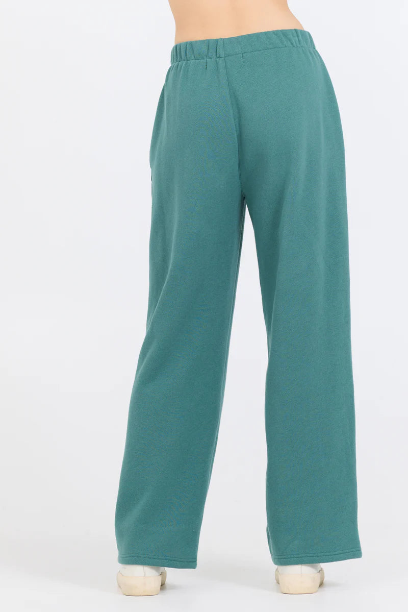 Fleece Wide Leg Pant