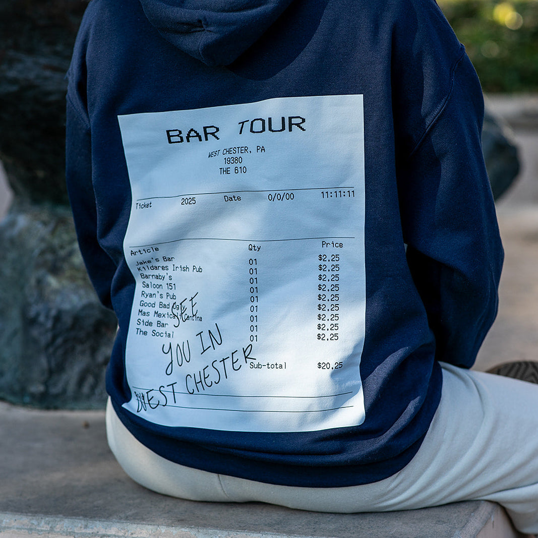 West Chester Bar Tour Hoodie 2026