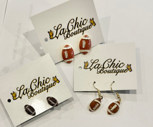 Football Earrings