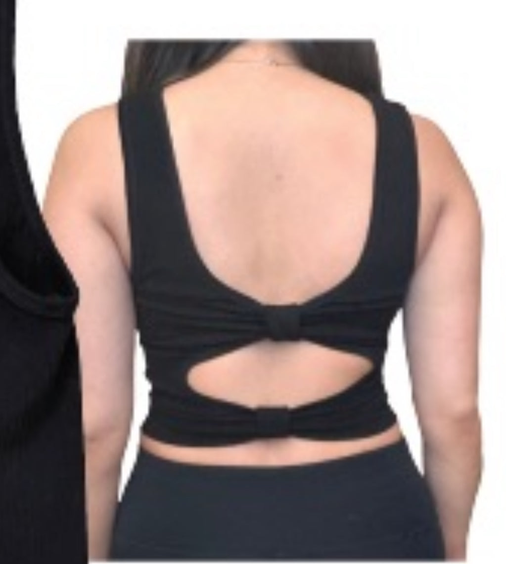 Double Knottted Front Tube Top