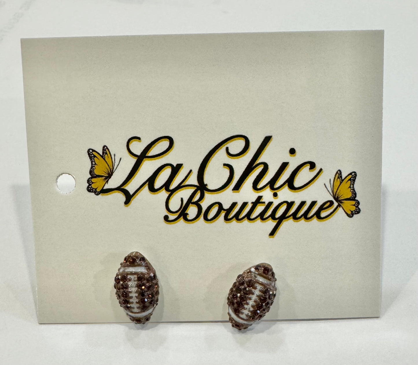 Football Earrings