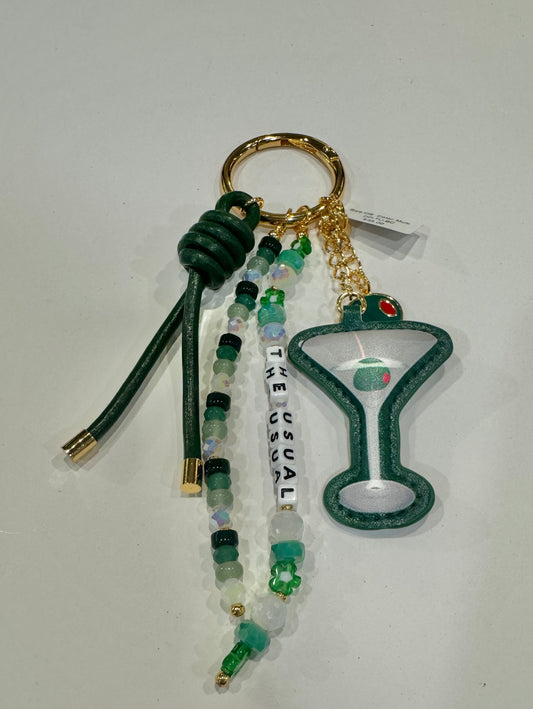 Martini Keychain
