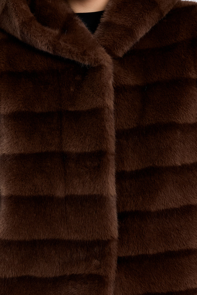 Nicole Fuax Fur Vest