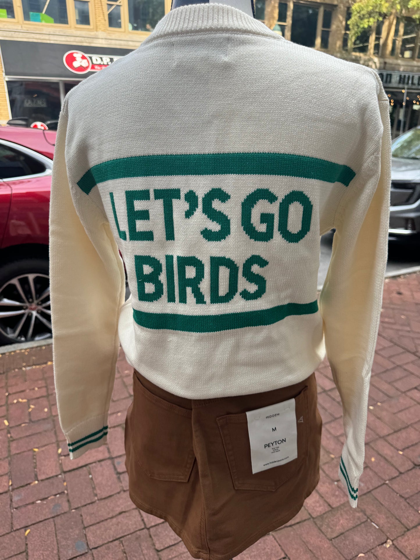 Let's Go Birds Eagles Sweater