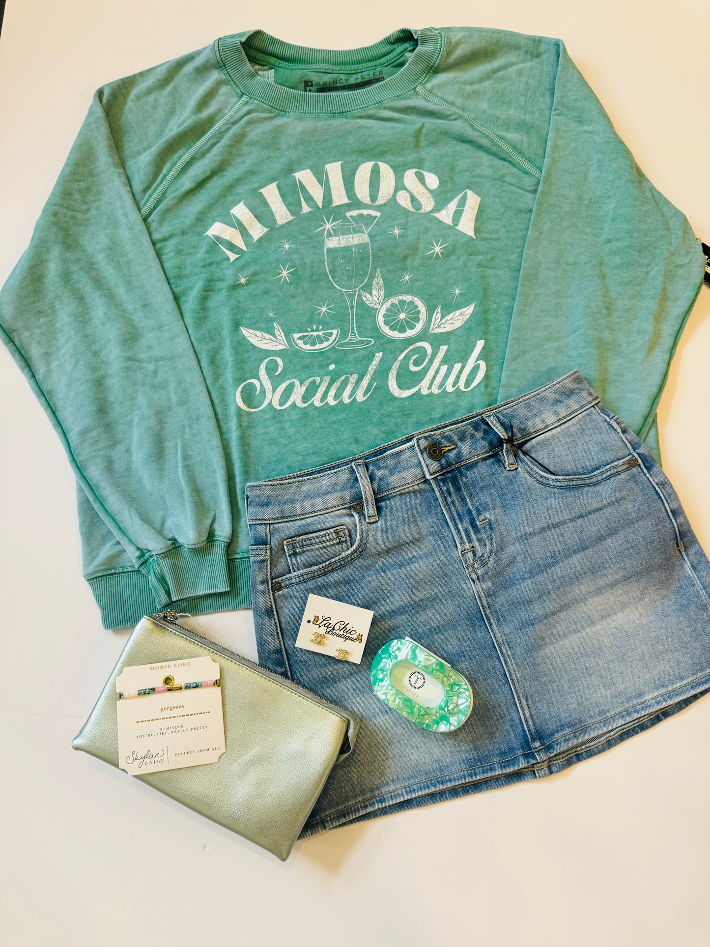 Mimosa Burnout Sweatshirt