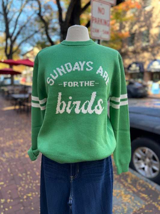 Sundays are for the Birds Sweater