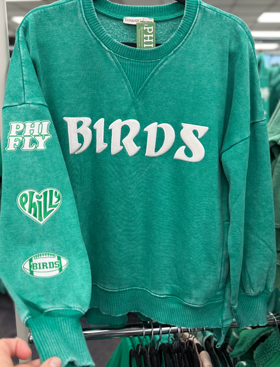 BIRDS Patch Sweatshirt