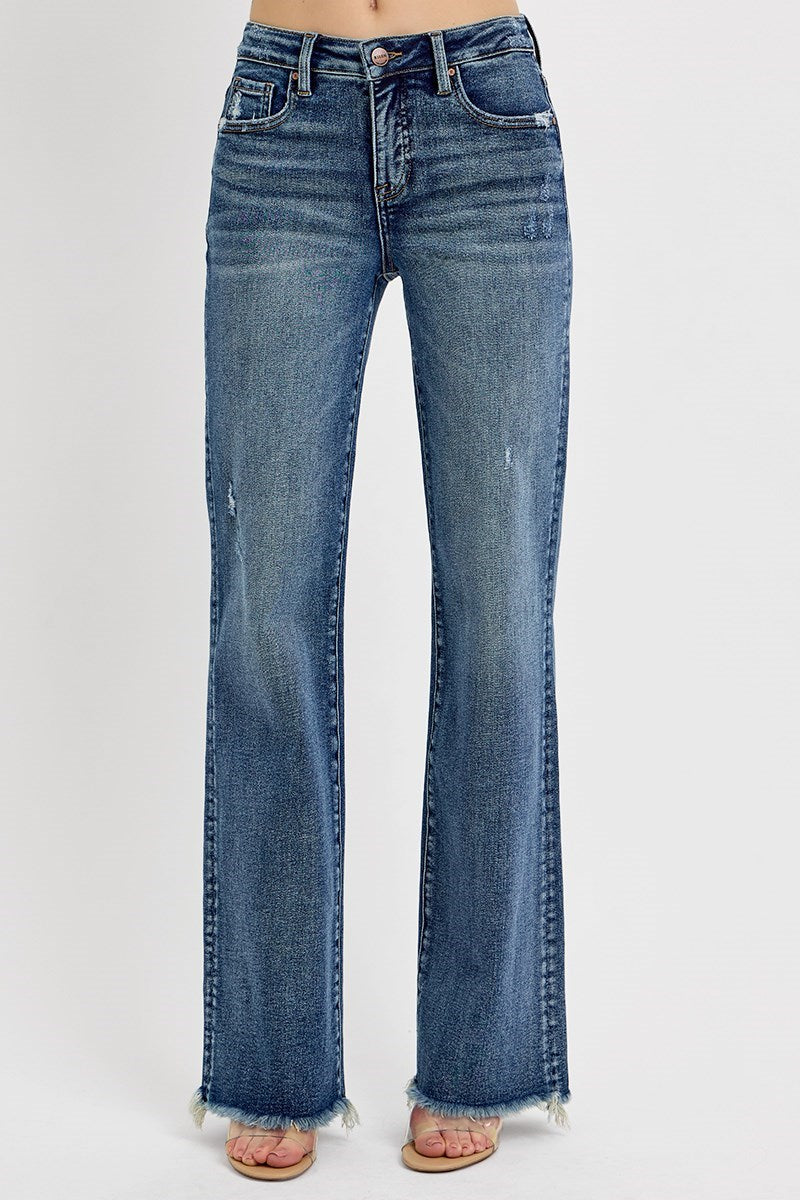 Long Straight Jeans