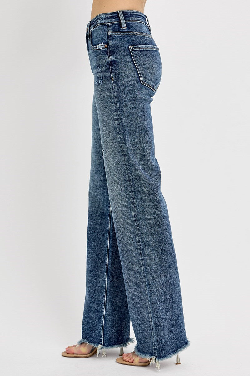 Long Straight Jeans