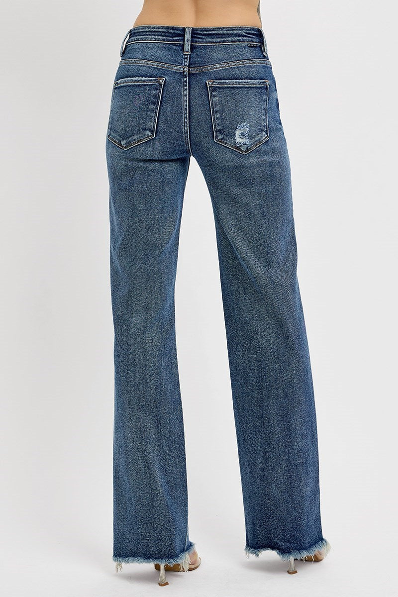 Long Straight Jeans