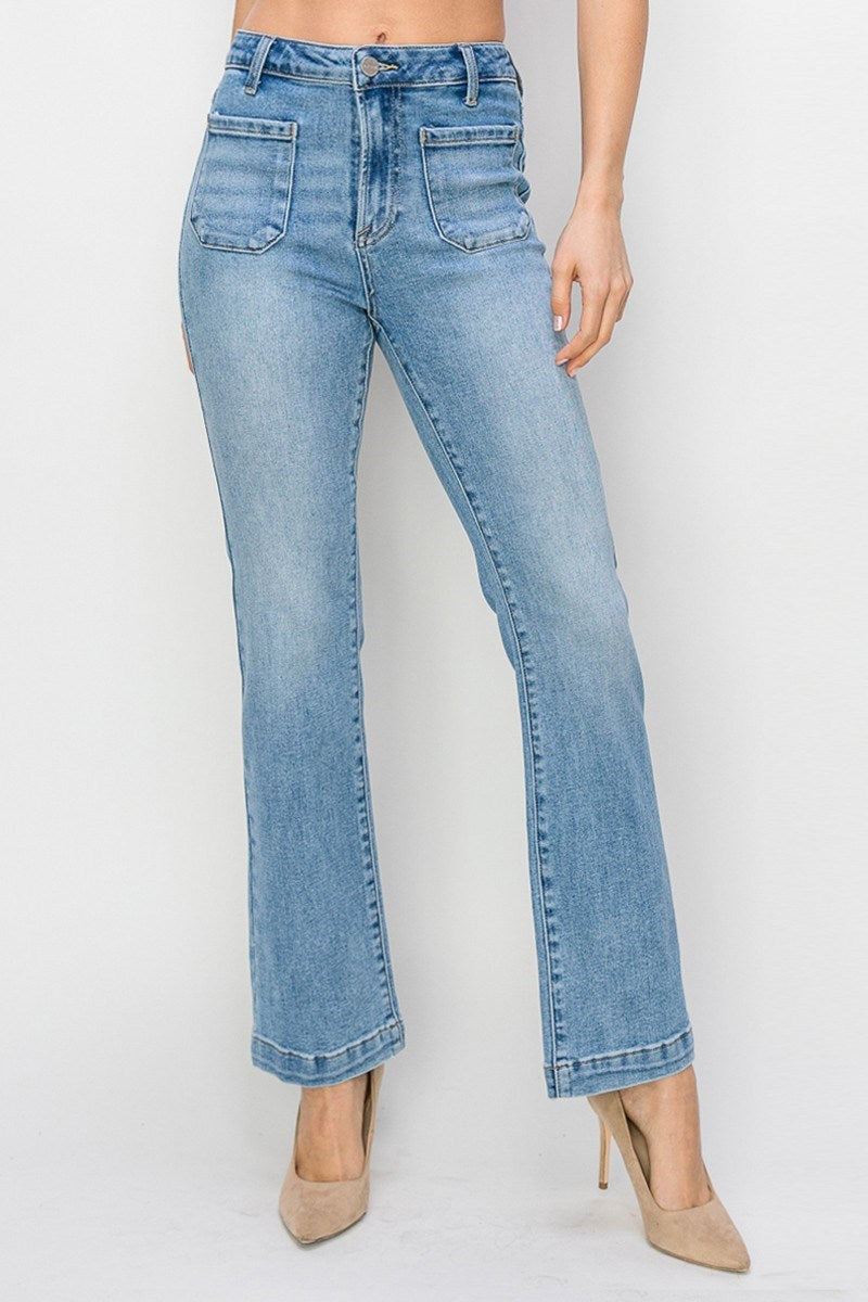 HR  PATCH POCKET JEANS