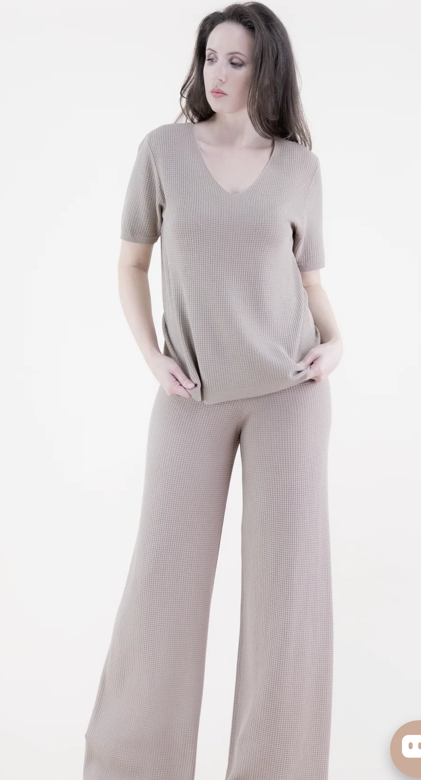 Alana Waffle Stitch Pant