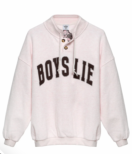 SMOKE AND MIRRORS HENLEY CREWNECK