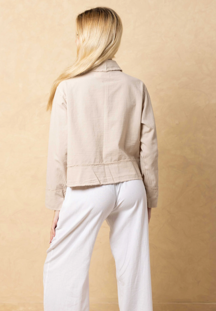 Tan Cotton Jacket