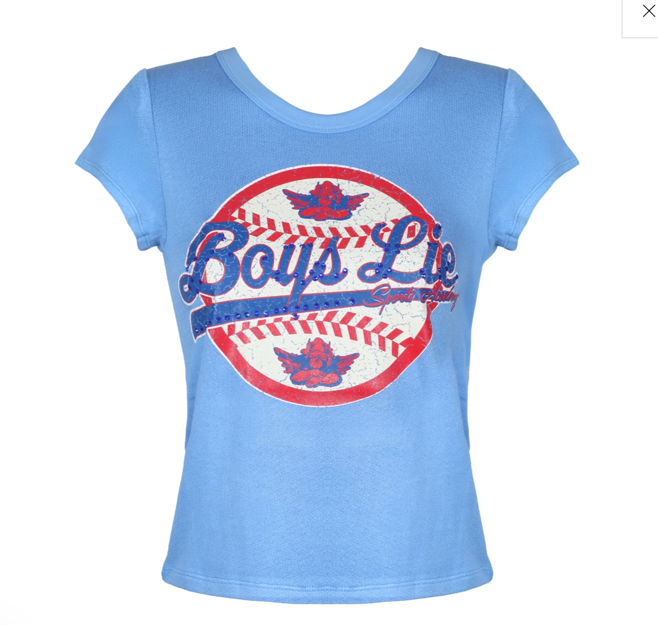 Boys lie - Sporting Blues baby Tee