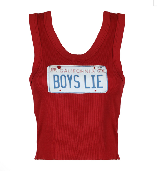 BOYS LIE - DRIVERS LICENSE RANDY TANK