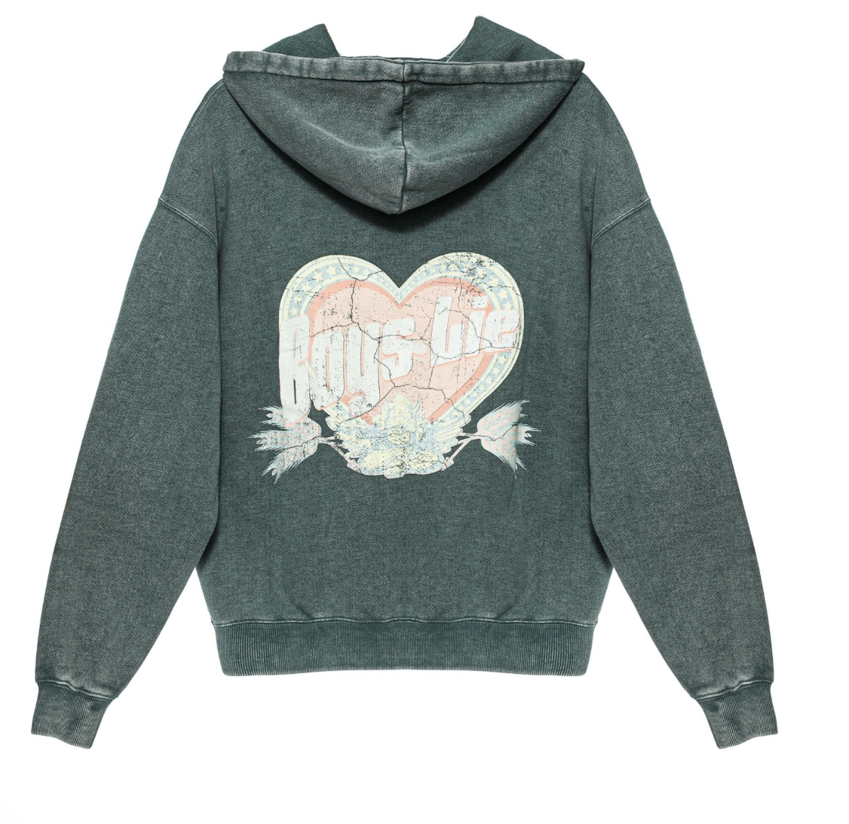 BREAKFAST BEERS PASTEL RACER HOODIE