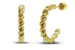 Totally Twisted hoop 25mm