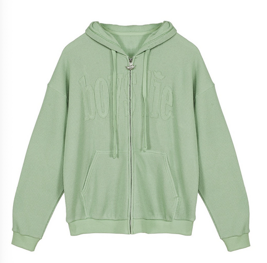 Olive You Harley Zip Up