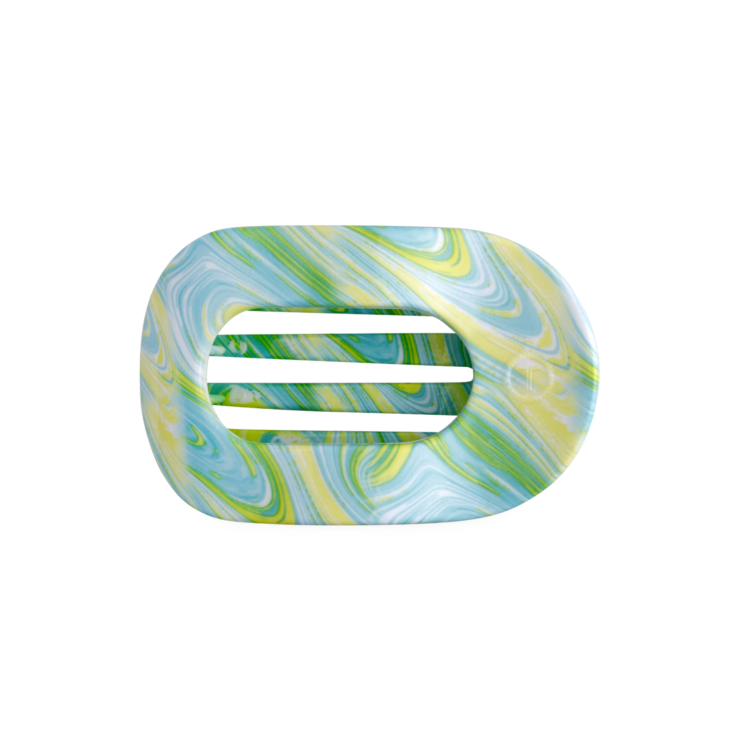 By the Sea Shore | Medium | Flat Round Hair Clip