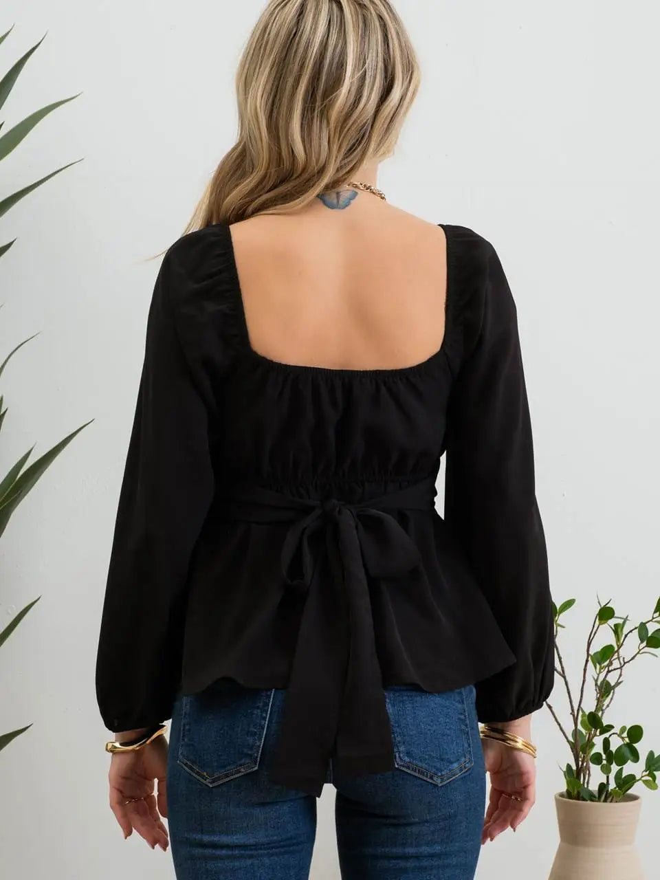 Caroline Tie Blouse