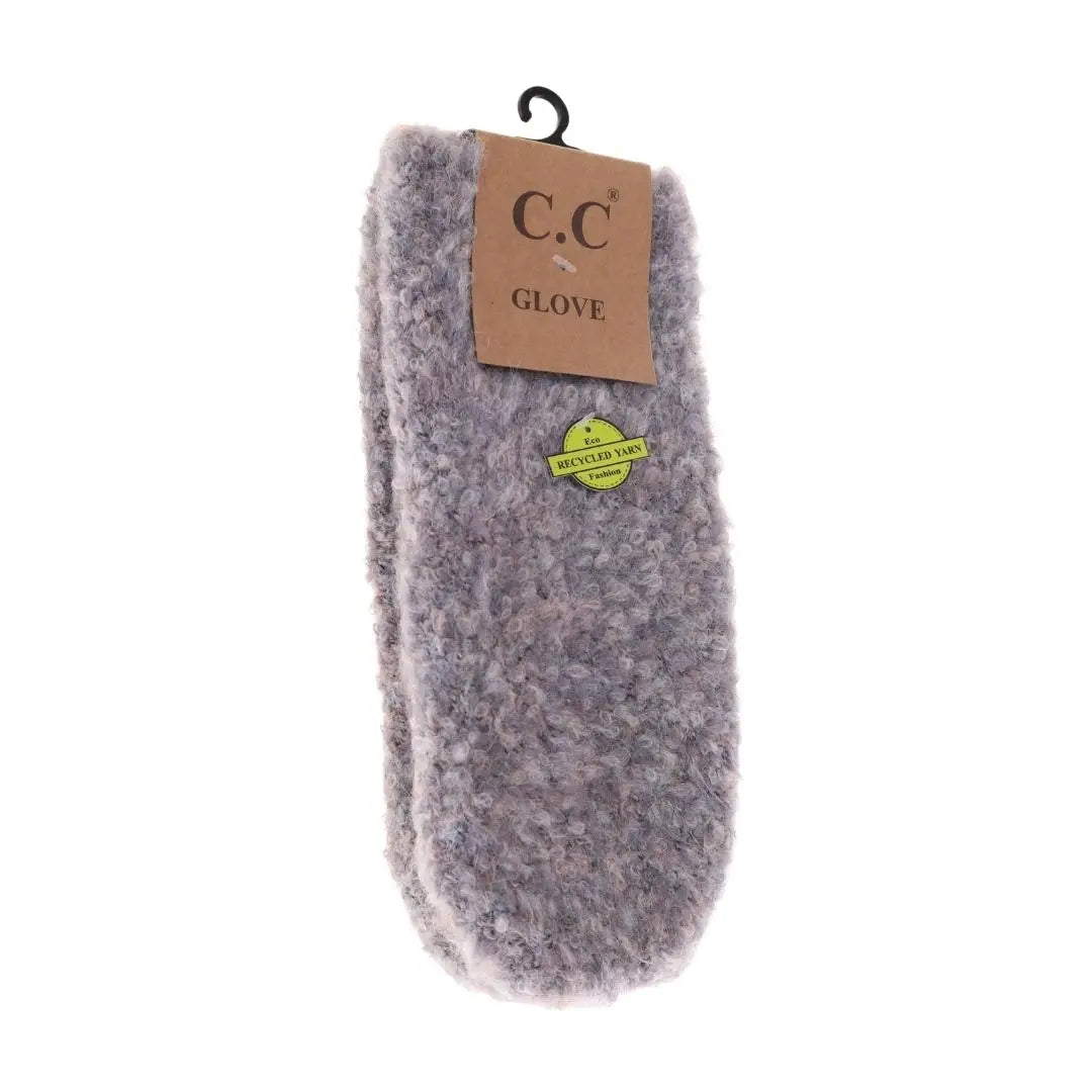 Mixed Tone Boucle C.C Mittens