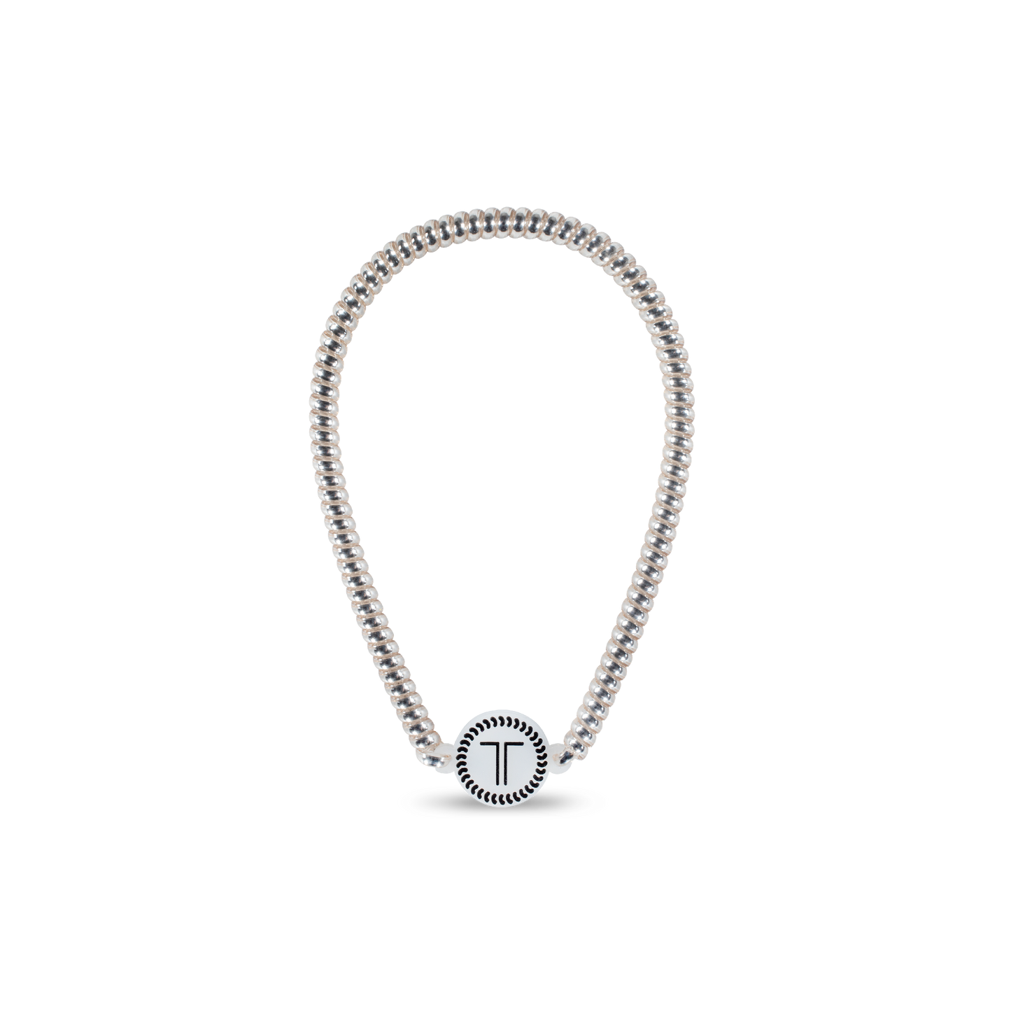 Spiral Hair Coil Headband | Platinum