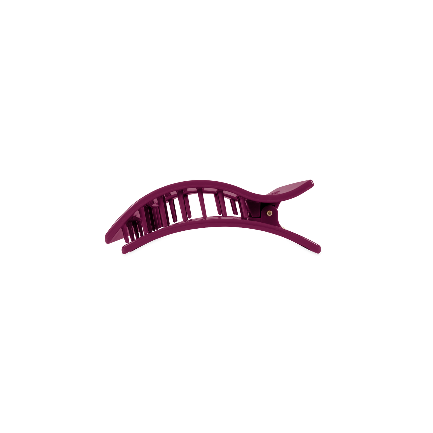 Mulberry Small Flat Rectangle Hair Clip