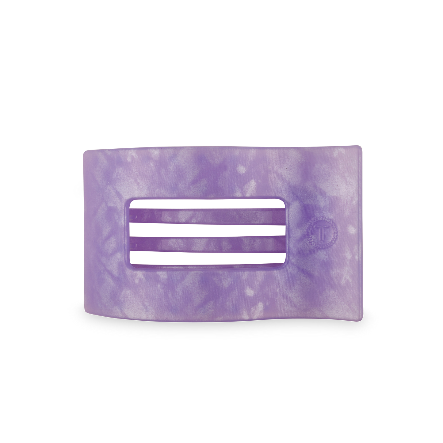 Flat Rectangle Hair Clip | Medium | Lavender Mist