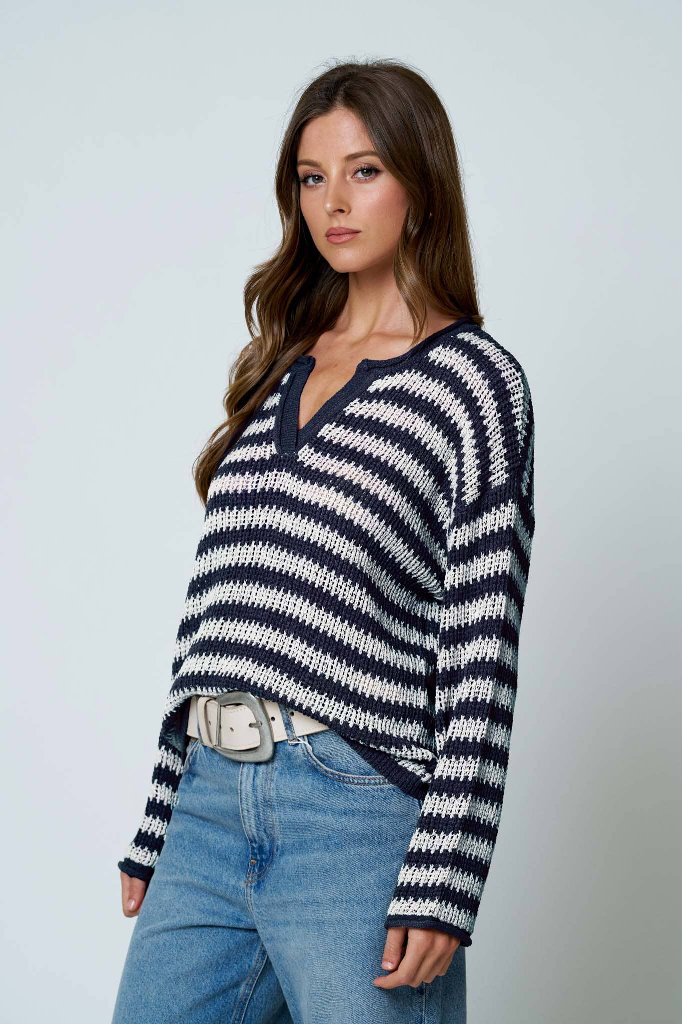 Emma Stripe Sweater