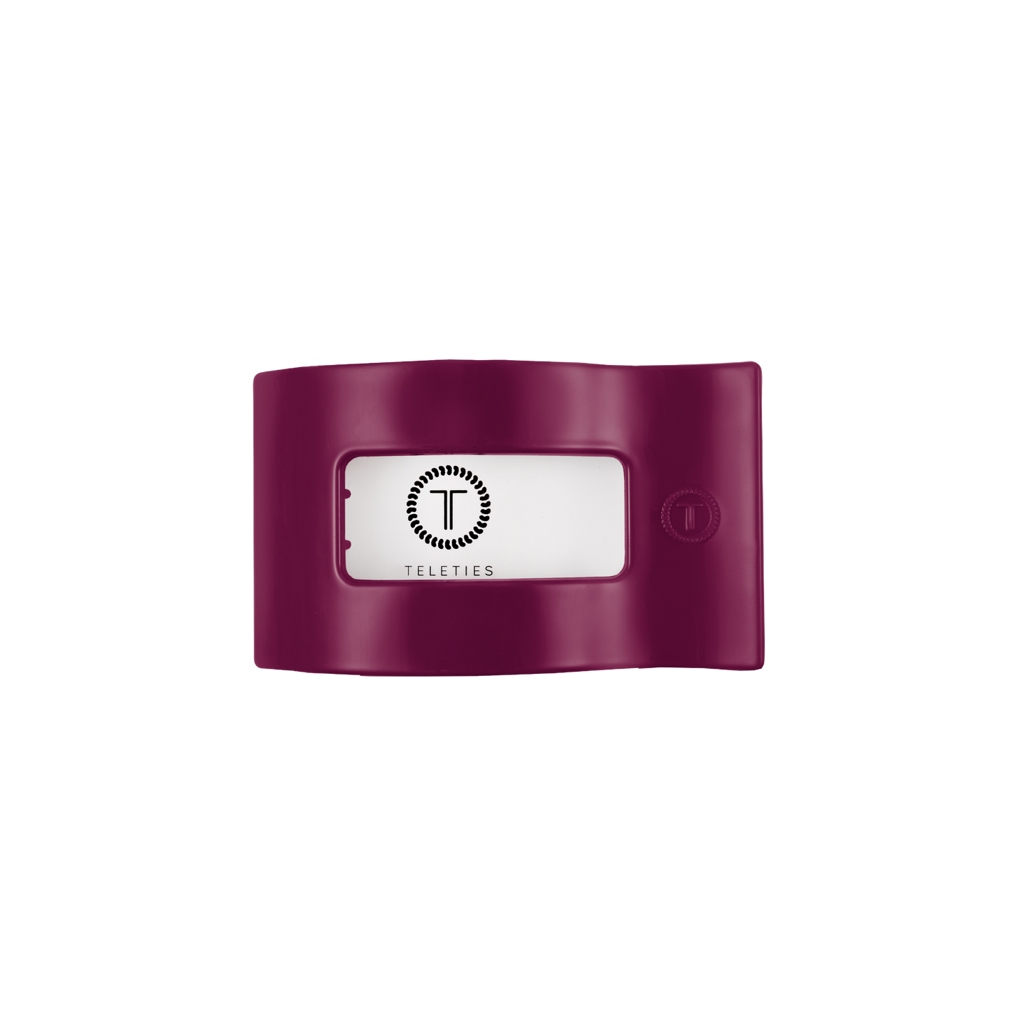 Mulberry Small Flat Rectangle Hair Clip