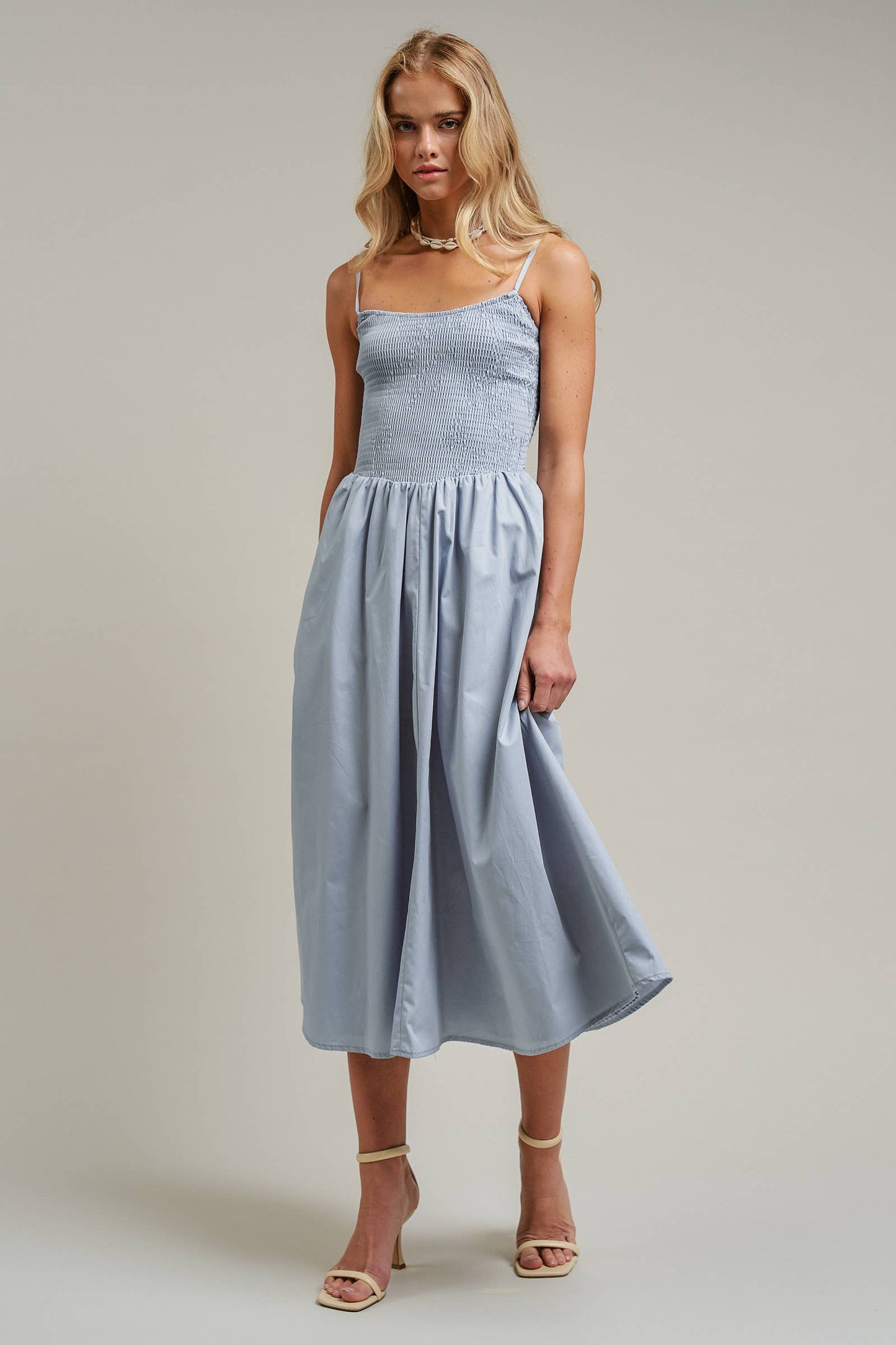 Smoked Bodice Dress