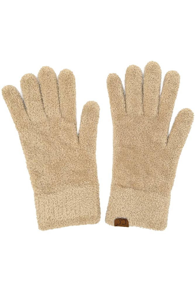 C.C Plush Terry Chenille Gloves