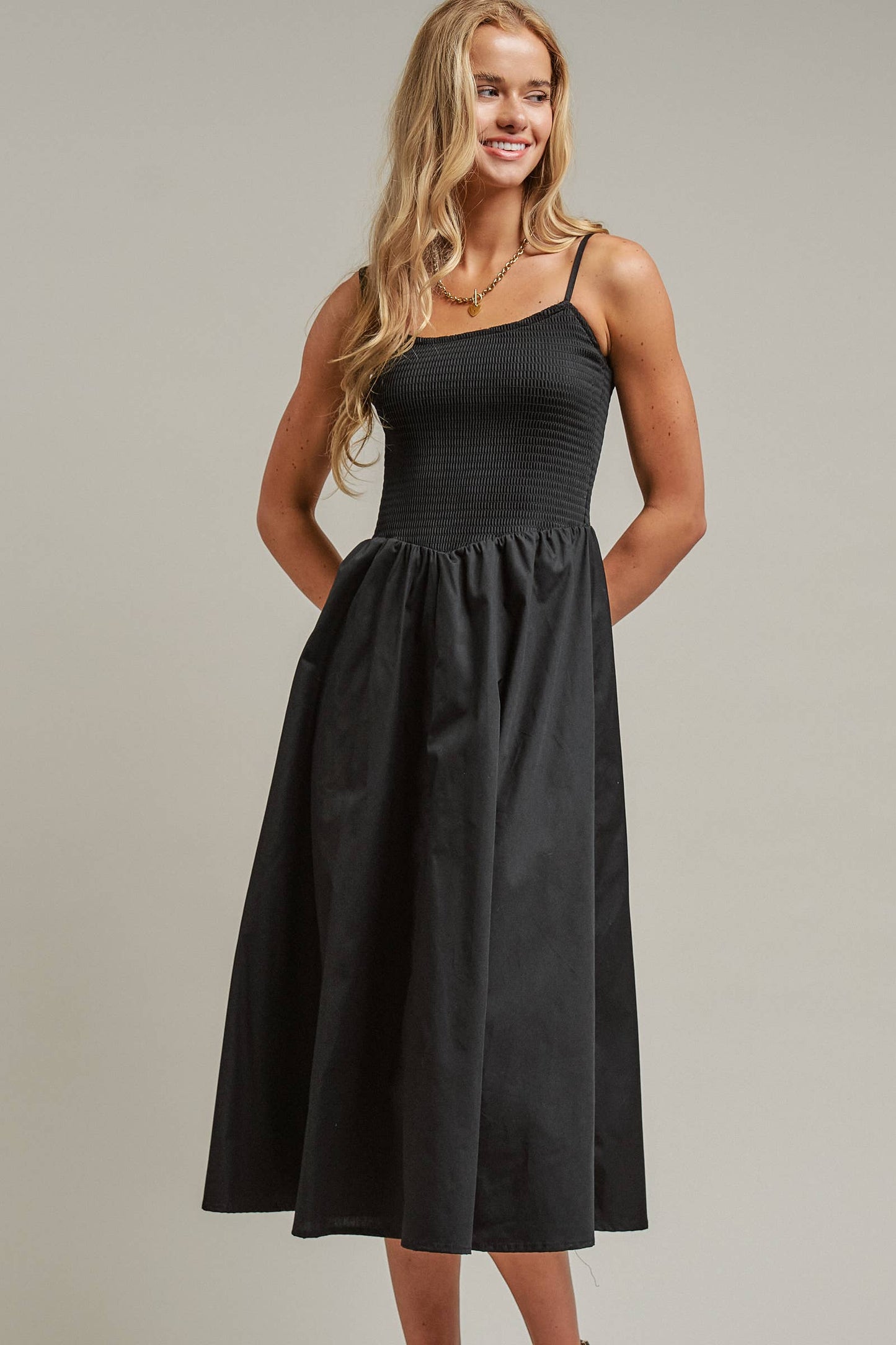 Smoked Bodice Dress